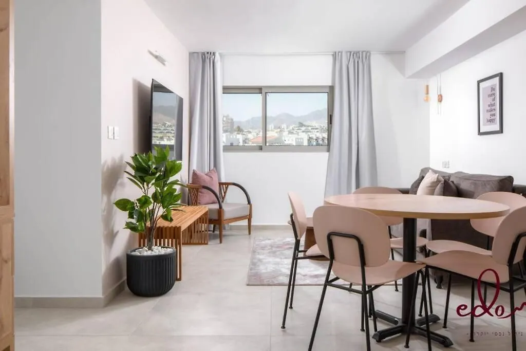 דירה משפחתית בקומפלקס יוקרתי על הים - By Edom Apartman Eilat 0*,